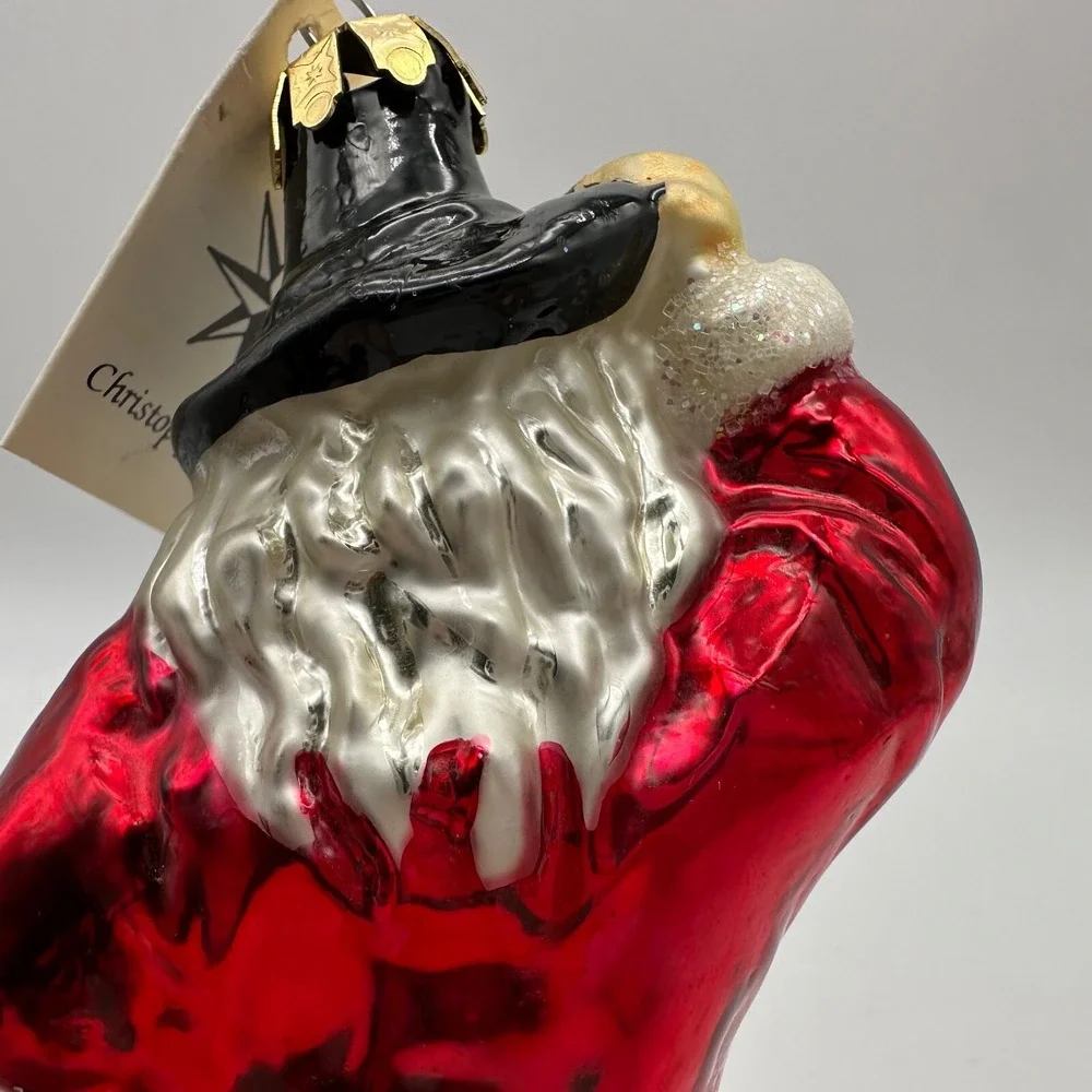 1991 Christopher Radko Cowboy Santa Ornament‎ 91-106-0 6